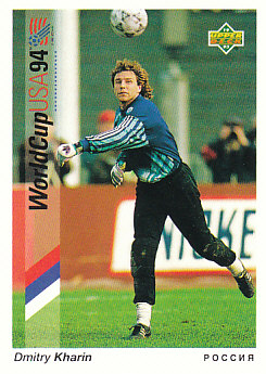 Dmitry Kharin Russia Upper Deck World Cup 1994 Preview Eng/Ger #162